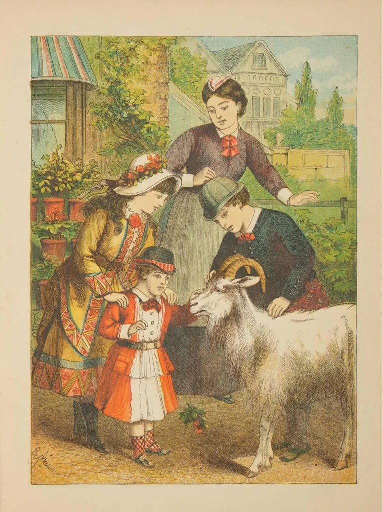 An illustration from My new toy book, 1882, leaf 42