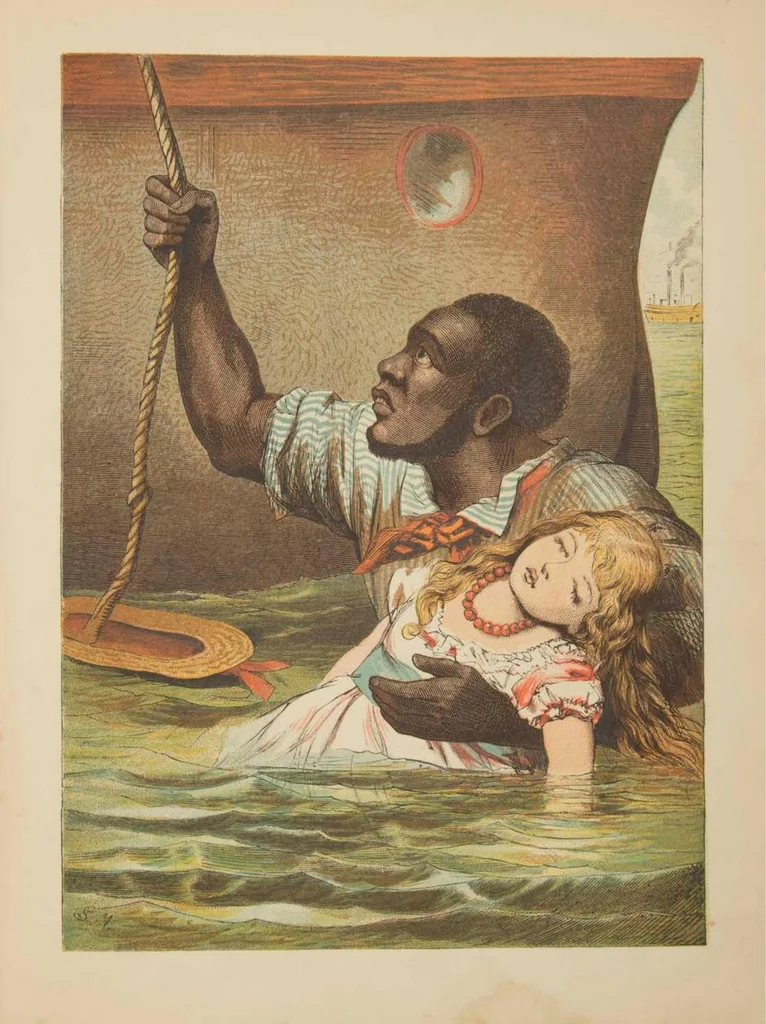 An illustration from My new toy book, 1882, leaf 94