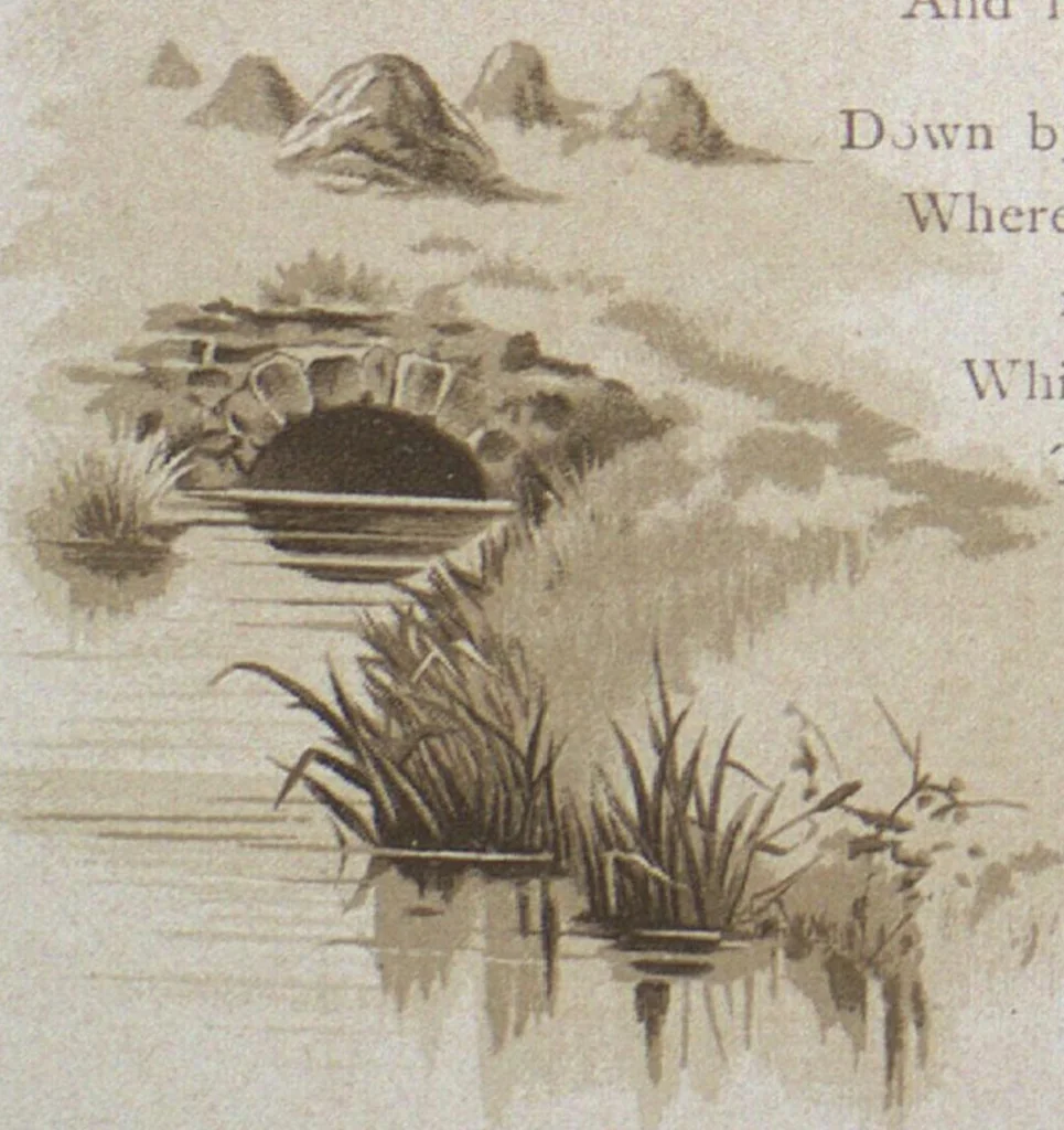 An illustration from All round the clock, 1887, leaf 17