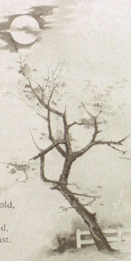 An illustration from All round the clock, 1887, leaf 59