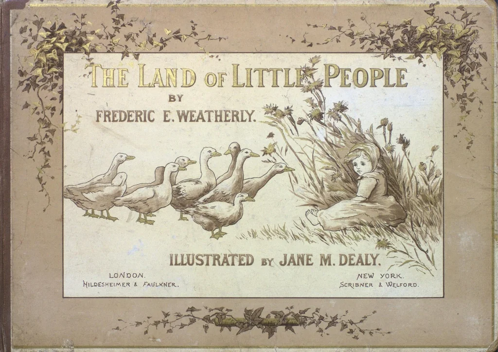 An illustration from The land of little people, 1892, leaf 0