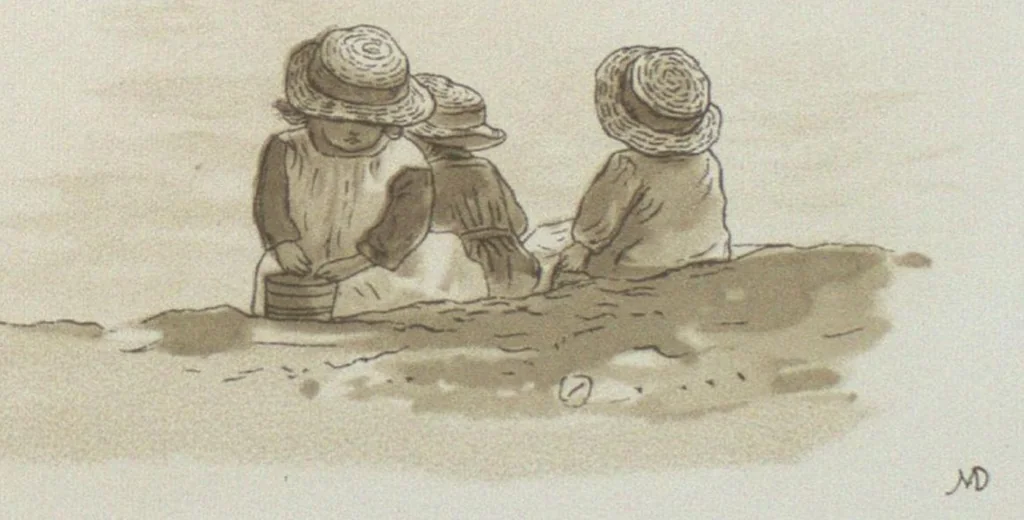 An illustration from The land of little people, 1892, leaf 12