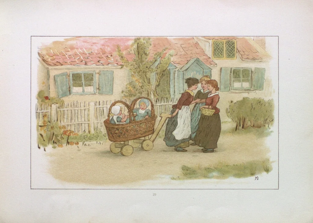 An illustration from The land of little people, 1892, leaf 32