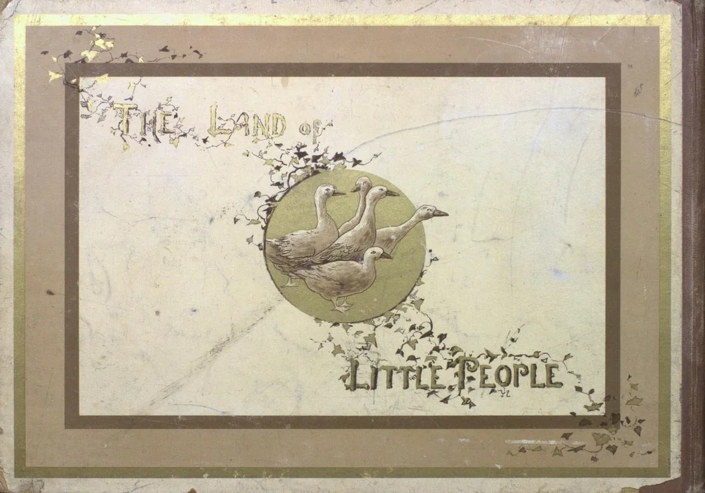 An illustration from The land of little people, 1892, leaf 55