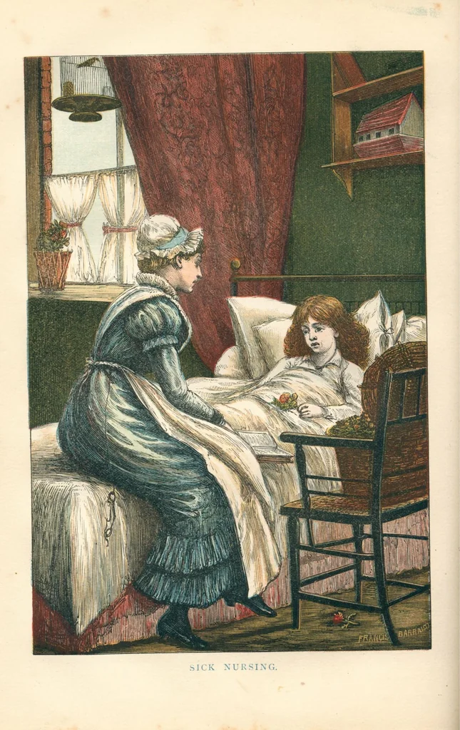 An illustration from Routledge's Every Girl's Annual, 1883, leaf 209