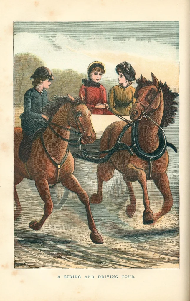 An illustration from Routledge's Every Girl's Annual, 1883, leaf 309