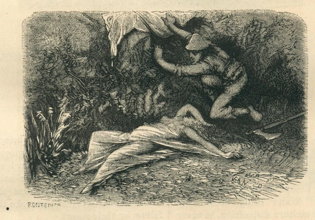 An illustration from Routledge's Every Girl's Annual, 1883, leaf 477