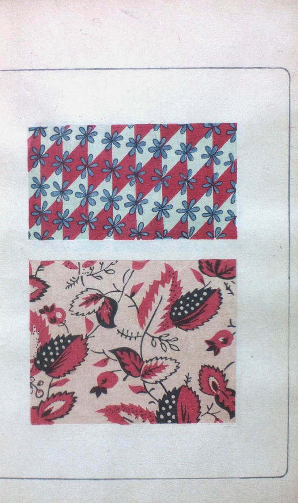 An illustration from [Oriental textile pattern book], 1905, leaf 14