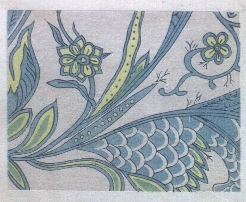 An illustration from [Oriental textile pattern book], 1905, leaf 27