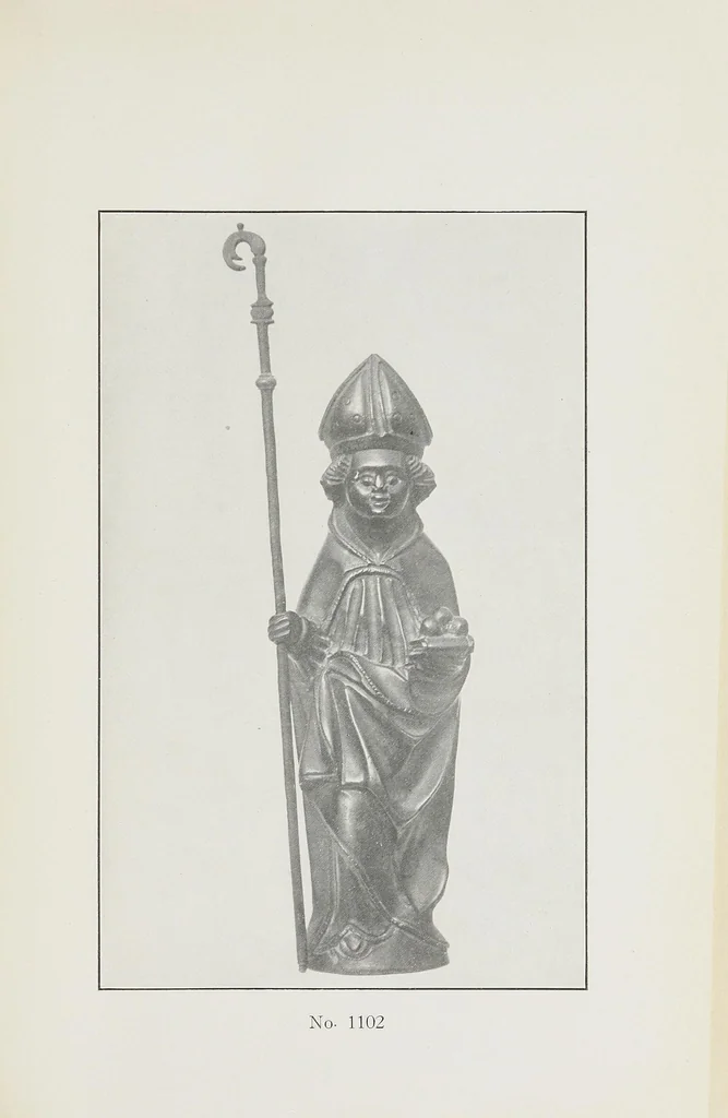 An illustration from Catalogue of the extensive and valuable collection of Spanish antiques and textiles : wrought iron work, torcheres, wood carvings, etc. of the XV, XVI, XVII and XVIII, centuries, 1921, leaf 89