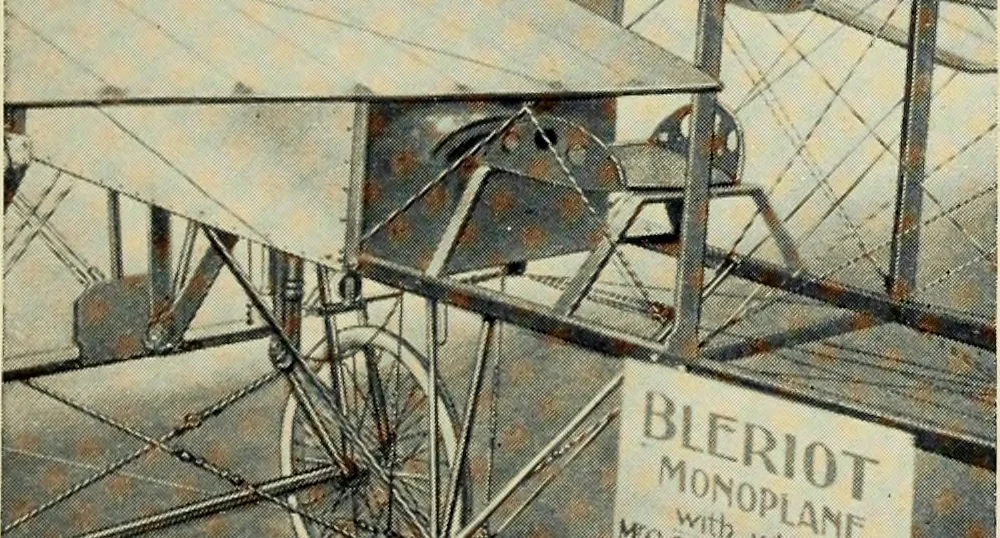 An illustration from Famous airmen and their equipment [electronic resource] : with some notes on first-aid in emergencies, 1912, leaf 10