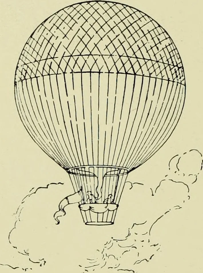 An illustration from Famous airmen and their equipment [electronic resource] : with some notes on first-aid in emergencies, 1912, leaf 13