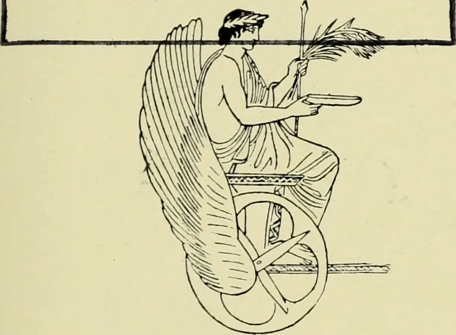 An illustration from Famous airmen and their equipment [electronic resource] : with some notes on first-aid in emergencies, 1912, leaf 2