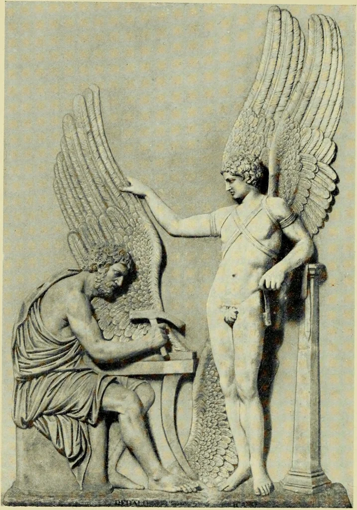 An illustration from Famous airmen and their equipment [electronic resource] : with some notes on first-aid in emergencies, 1912, leaf 3