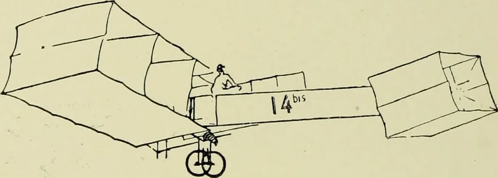 An illustration from Famous airmen and their equipment [electronic resource] : with some notes on first-aid in emergencies, 1912, leaf 33