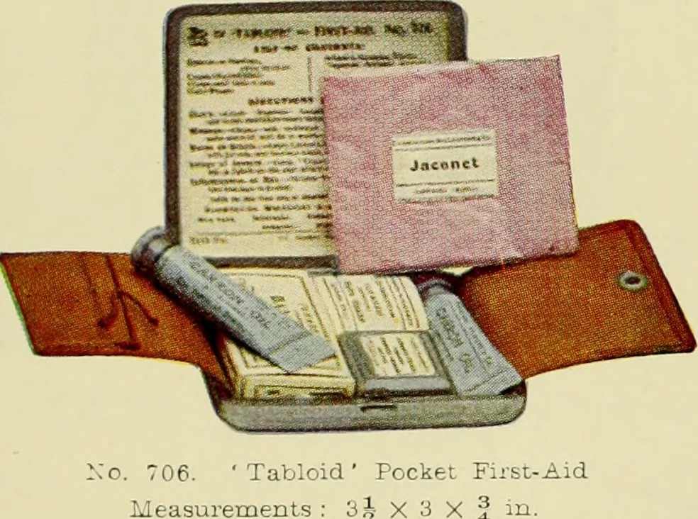 An illustration from Famous airmen and their equipment [electronic resource] : with some notes on first-aid in emergencies, 1912, leaf 50
