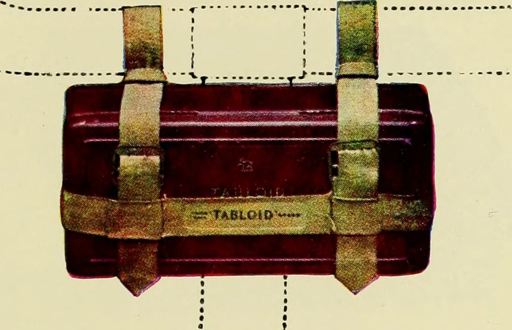An illustration from Famous airmen and their equipment [electronic resource] : with some notes on first-aid in emergencies, 1912, leaf 52