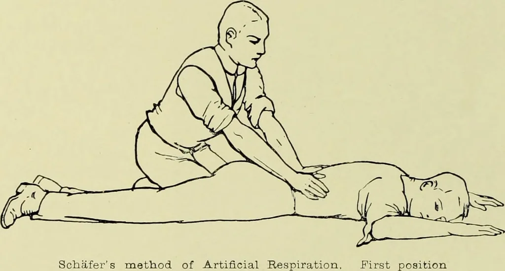 An illustration from Famous airmen and their equipment [electronic resource] : with some notes on first-aid in emergencies, 1912, leaf 59