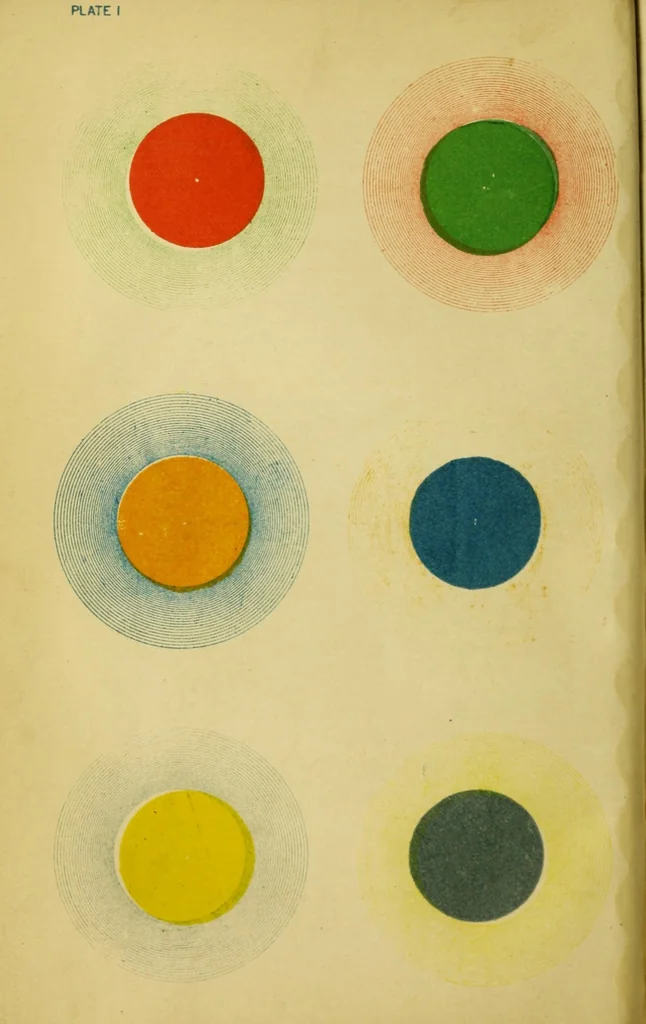 An illustration from The principles of harmony and contrast of colours [electronic resource] : and their applications to the arts, 1890, leaf 72
