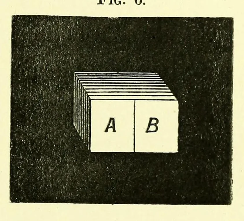 An illustration from Colour vision [electronic resource] : being the Tyndall lectures delivered in 1894 at the Royal Institution, 1895, leaf 39