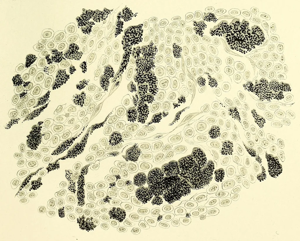 An illustration from Das Sarkom des Auges [electronic resource], 1900, leaf 325