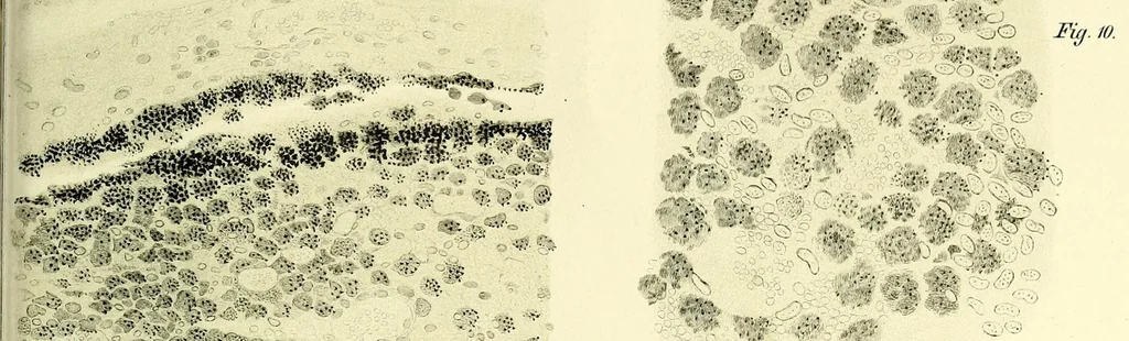 An illustration from Das Sarkom des Auges [electronic resource], 1900, leaf 325