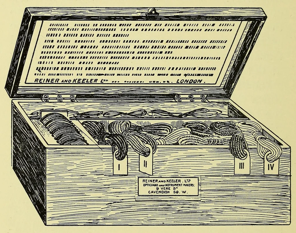 An illustration from The Hunterian lectures on colour-vision and colour-blindness [electronic resource] : delivered before the Royal College of Surgeons of England on February 1st and 3rd, 1911, 1911, leaf 72