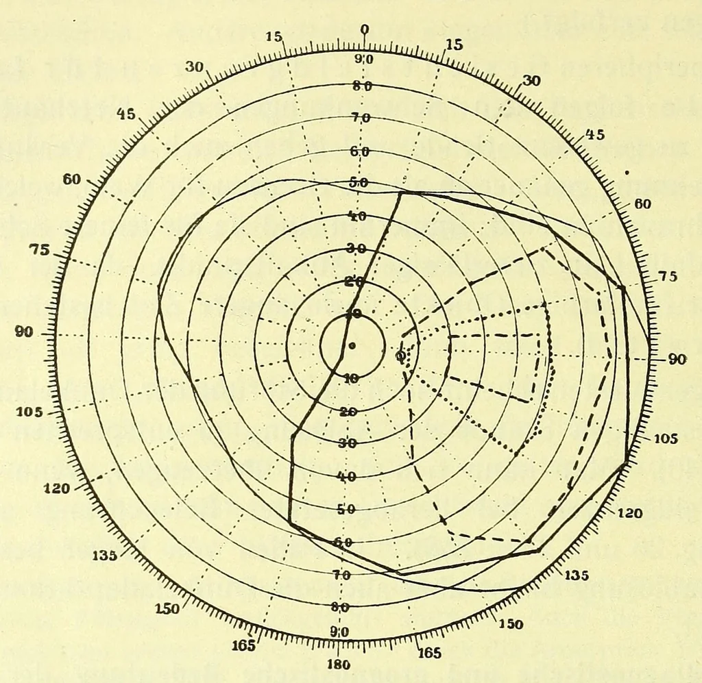 An illustration from Die StÃ¶rungen des Farbensinnes [electronic resource] : ihre klinische Bedeutung und ihre Diagnose, 1912, leaf 272