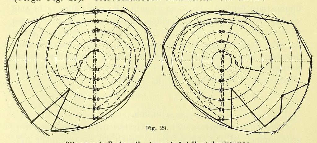 An illustration from Die StÃ¶rungen des Farbensinnes [electronic resource] : ihre klinische Bedeutung und ihre Diagnose, 1912, leaf 310