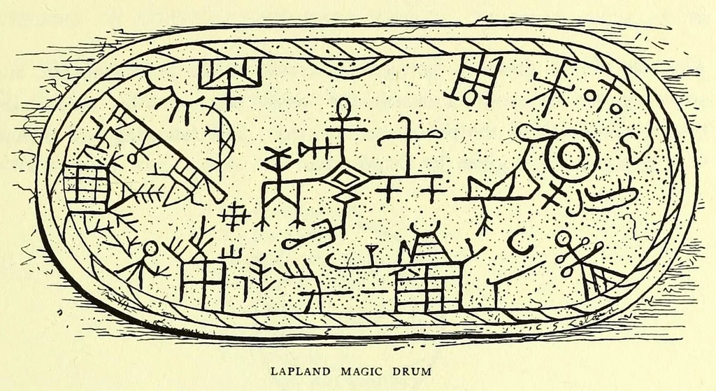 An illustration from Gypsy sorcery and fortune telling : illustrated by numerous incantations, specimens of medical magic, anecdotes and tales, 1891, leaf 117
