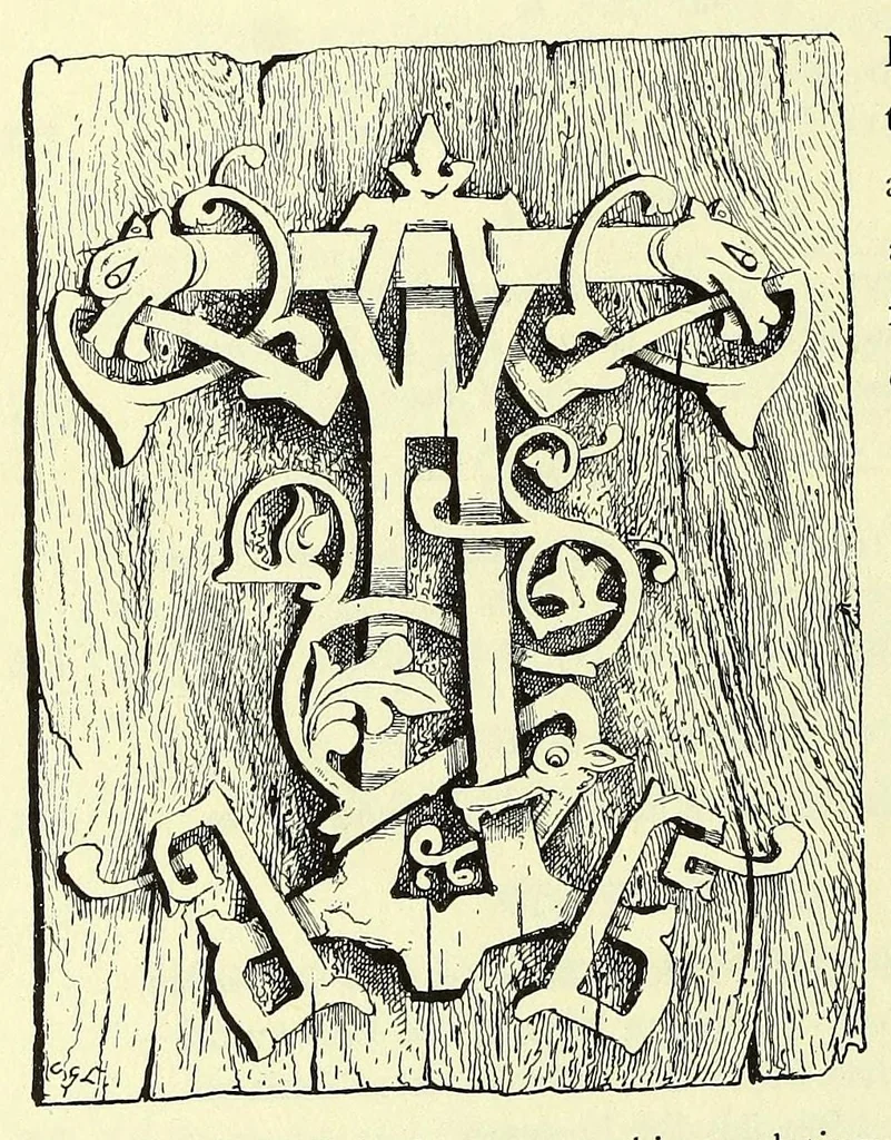 An illustration from Gypsy sorcery and fortune telling : illustrated by numerous incantations, specimens of medical magic, anecdotes and tales, 1891, leaf 30