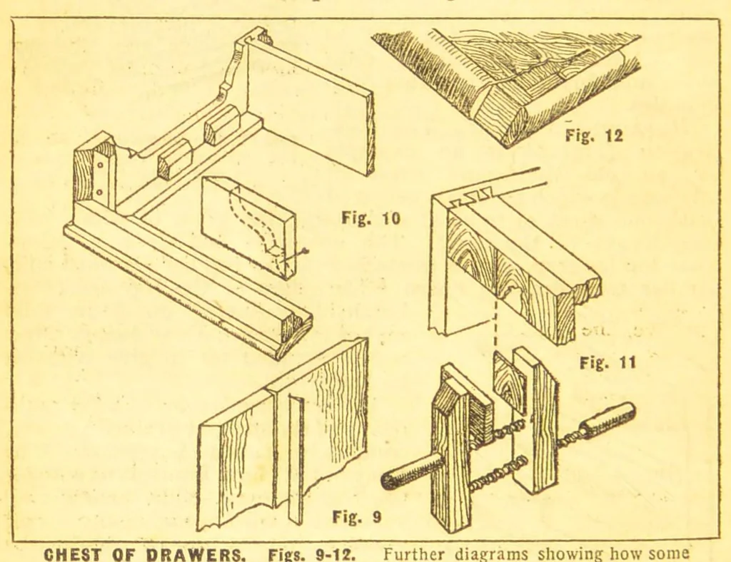 An illustration from Home handicrafts, needlework and repairs, 1900, leaf 116