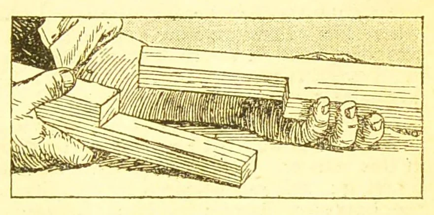 An illustration from Home handicrafts, needlework and repairs, 1900, leaf 539