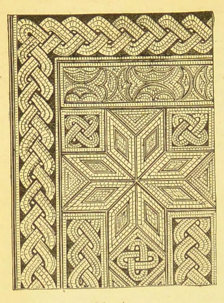 An illustration from The household oracle : a popular referee on subjects of household enquiry : including: - house building, buying and renting; house furnishing and decoration; housekeeping and domestic cookery; plain and fancy needlework; home farming, gardening, medicine; law; an epitome of the history of the world and the growth of the human family; the formation of our mother tongue and the rules of English grammar; a dictionary of religions; stepping stones of English history and a sketch of the English constitution setting forth the rights, privileges and duties of the English householder parochial, municipal, imperial; the story of the calendar, standards of weights and measures; arithmetical tables and tables of interest and a ready reckoner; household amusements, games, chess, cards and other indoor games, dancing, swimming, etiquette, ..., 1897, leaf 56