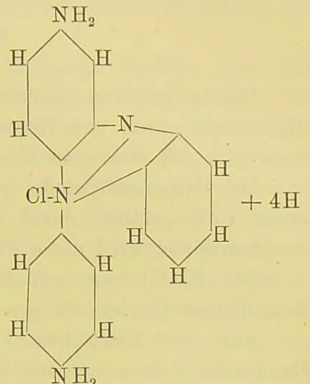 An illustration from Chemie der organischen Farbstoffe, 1889, leaf 169