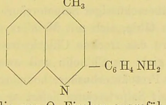 An illustration from Chemie der organischen Farbstoffe, 1889, leaf 197