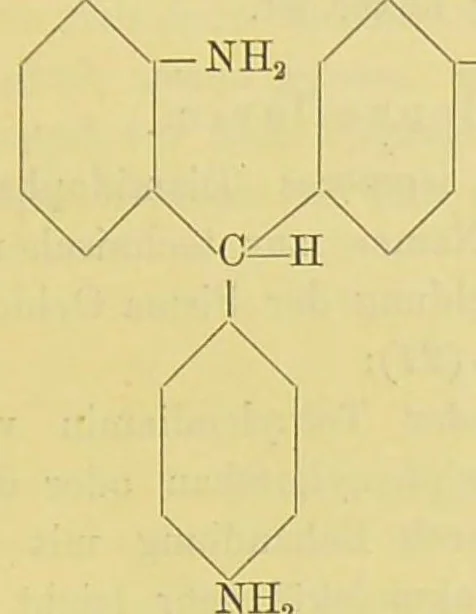 An illustration from Chemie der organischen Farbstoffe, 1889, leaf 201