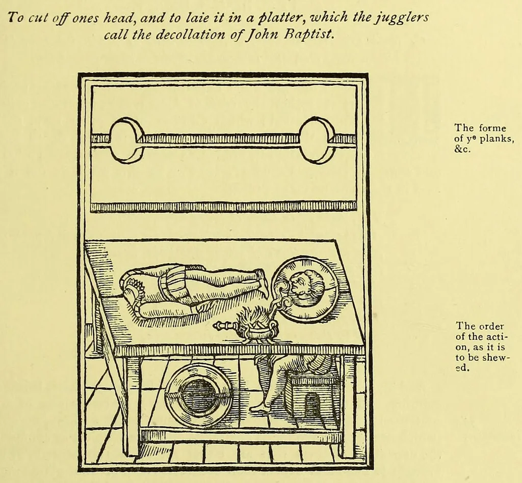An illustration from The discoverie of witchcraft ... Being a reprint of the first edition published in 1584, 1886, leaf 393