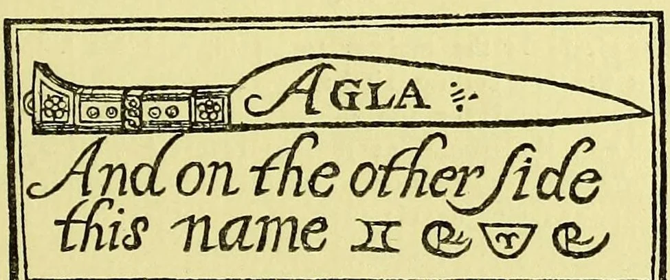 An illustration from The discoverie of witchcraft ... Being a reprint of the first edition published in 1584, 1886, leaf 451