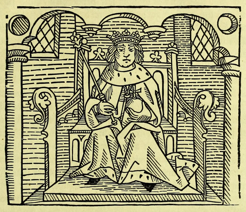 An illustration from The game of the chesse, 1855, leaf 19