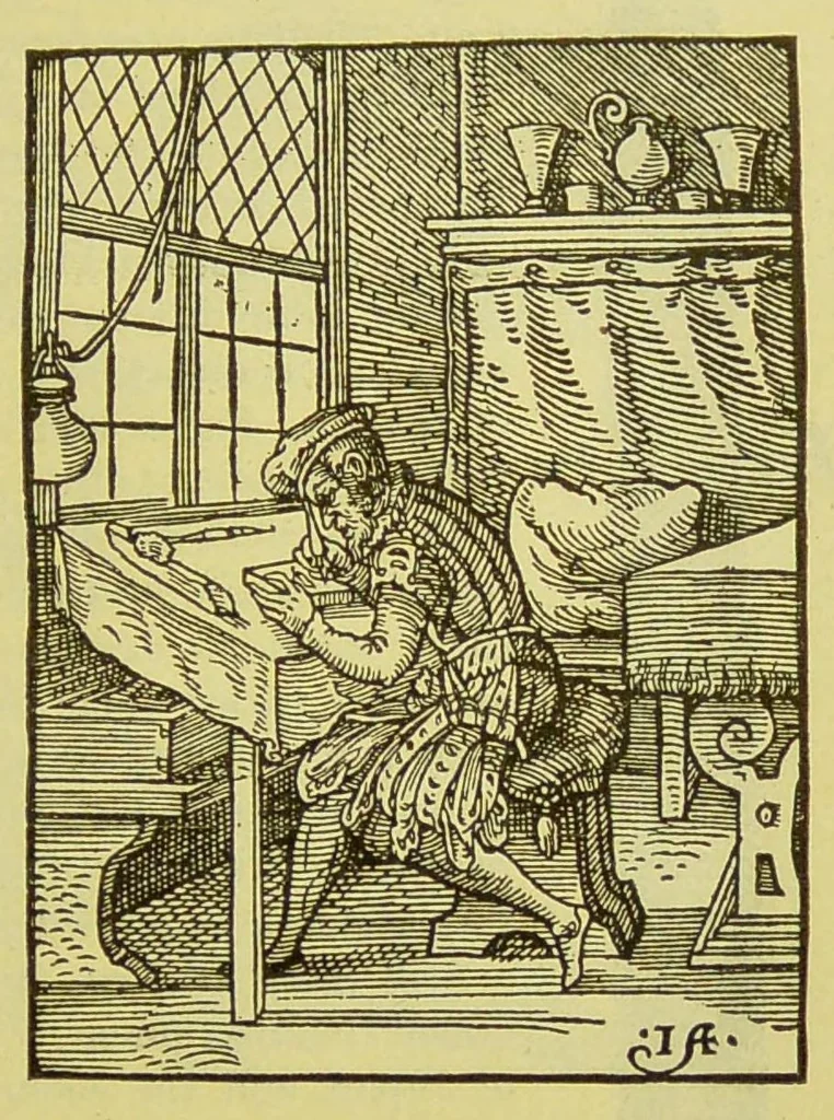 An illustration from Japanese wood-cutting and wood-cut printing, 1894, leaf 39
