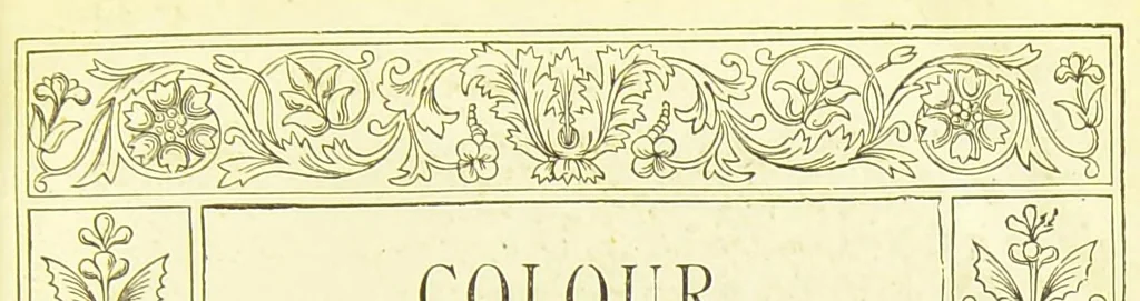 An illustration from Colour and colour printing as applied to lithography : containing an introduction to the study of colour, an account of the general and special qualities of pigments employed, their manufacture into printing inks, and the principles involved in their application, 1885, leaf 3