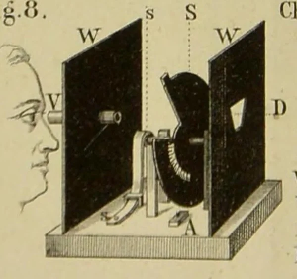 An illustration from Geometrische Darstellung der Farbenblindheit, 1881, leaf 113