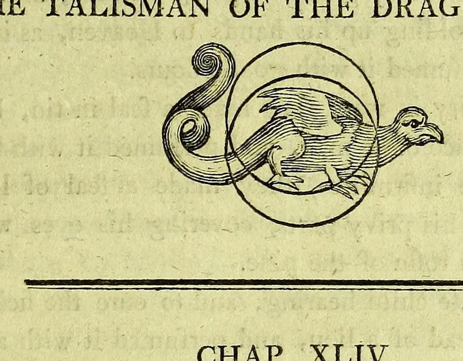 An illustration from The magus, or celestial intelligencer; being a complete system of occult philosophy. In three books: containing the antient and modern practice of the cabalistic art, natural and celestial magic, &c. ... : Exhibiting the sciences of natural magic; alchymy, or hermetic philosophy ... the constellatory practice, or talismanic magic ... Magnetism, and cabalistical or ceremonial magic ... and conjuration of spirits. To which is added biographia antiqua, or the lives of the most eminent philosophers, magi, &c. The whole illustrated with a great variety of curious engravings ..., 1801, leaf 203