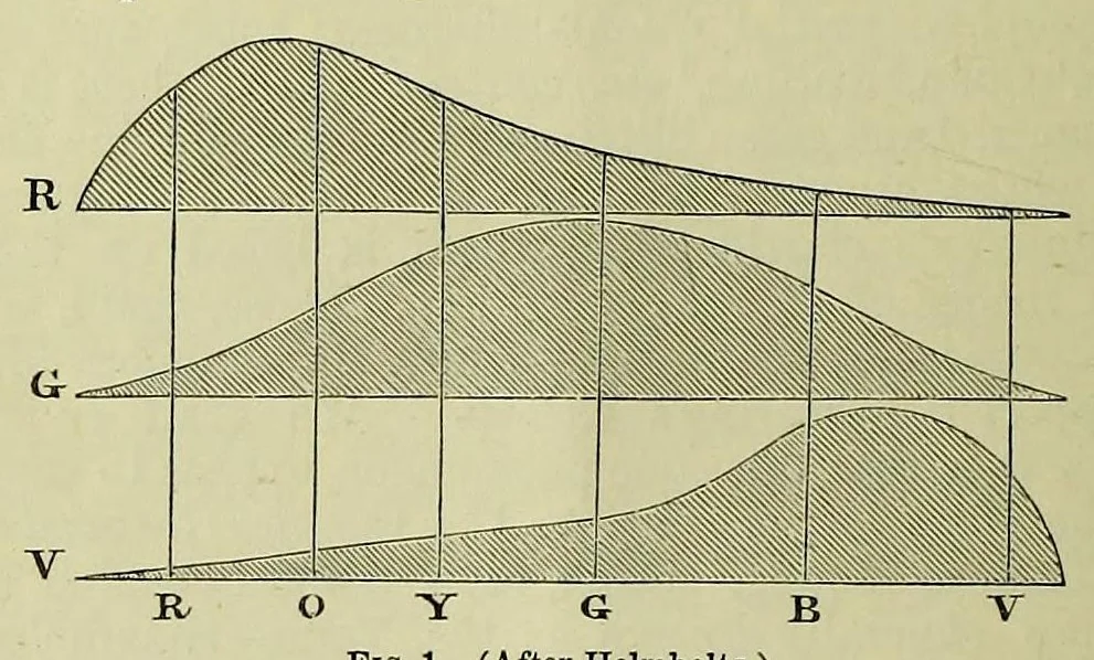 An illustration from Remarks on the examination and classification of cases of colour-blindness, 1879, leaf 8