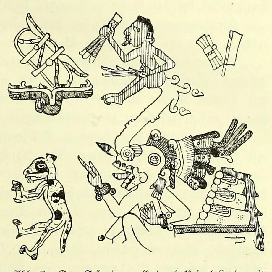 An illustration from Vergleichende Volksmedizin : eine Darstellung volksmedizinischer Sitten und Gebräuche, Anschauungen und Heilfaktoren, des Aberglaubens und der Zaubermedizin, 1908, leaf 151