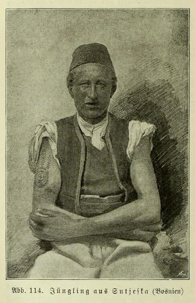 An illustration from Vergleichende Volksmedizin : eine Darstellung volksmedizinischer Sitten und Gebräuche, Anschauungen und Heilfaktoren, des Aberglaubens und der Zaubermedizin, 1908, leaf 816