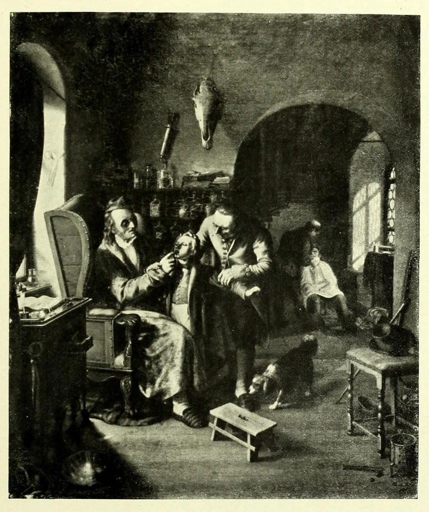 An illustration from Vergleichende Volksmedizin : eine Darstellung volksmedizinischer Sitten und Gebräuche, Anschauungen und Heilfaktoren, des Aberglaubens und der Zaubermedizin, 1908, leaf 891