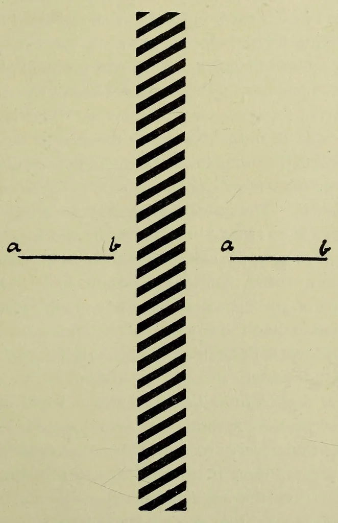 An illustration from Studies in auditory and visual space perception, 1901, leaf 303