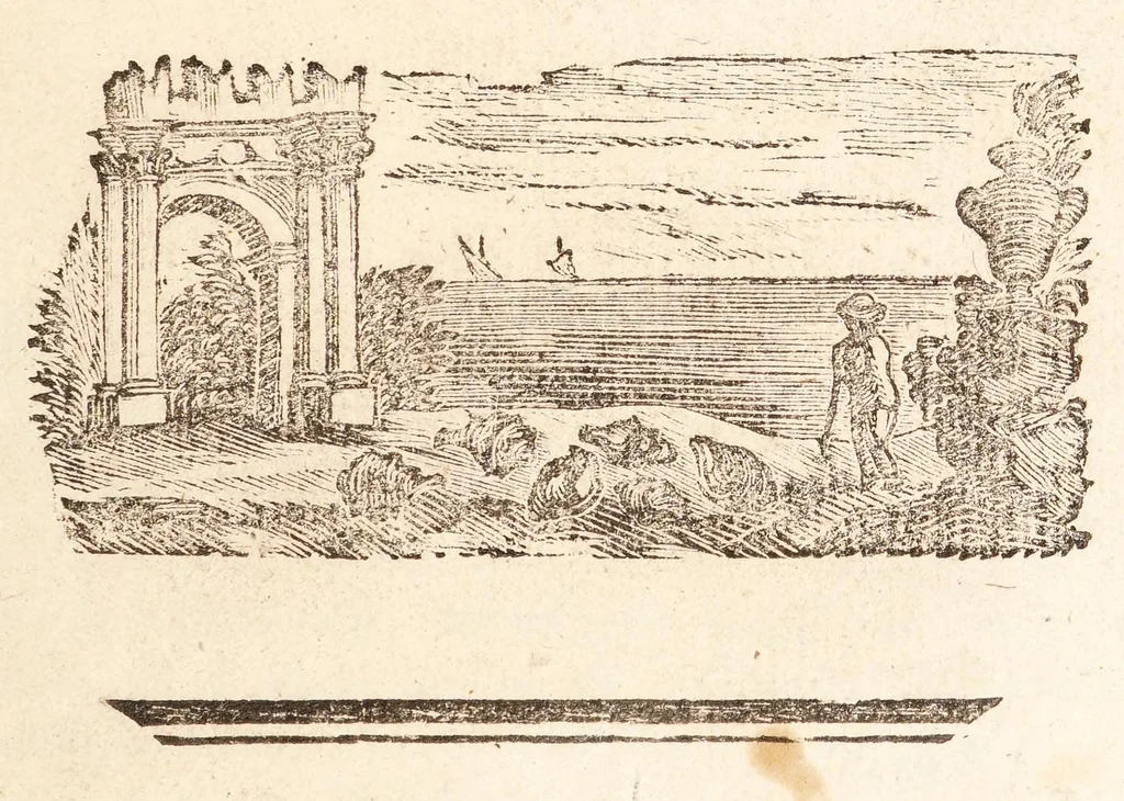 An illustration from Delle porpore e delle materie vestiarie presso gli antichi. Dissertazione epistolare, 1786, leaf 5